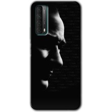 Gramaphone Huawei P Smart 2021 Kılıf Hd Desen Baskılı Arka Kapak + Esnek Nano Cam - Atam Izindeyiz