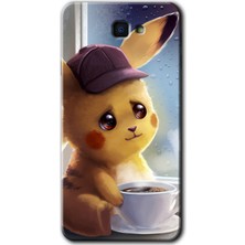 Gramaphone Galaxy J7 Prime Kılıf Hd Desen Baskılı Arka Kapak - Üzgün Pikaçu