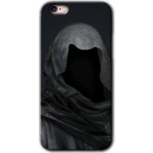 Gramaphone iPhone 6s Plus Kılıf Hd Desen Baskılı Arka Kapak + Kırılmaz Cam - Death