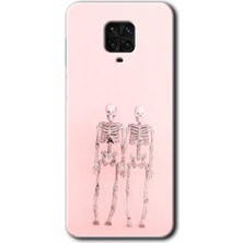 Gramaphone Redmi Note 9s Kılıf Hd Desen Baskılı Arka Kapak - Yaşayan Çift