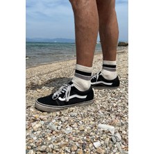 Blend Socks Erkek Özel Tasarım Renkli Çizgili  Kısa Çorap