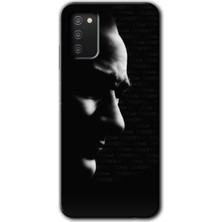 Gramaphone Galaxy A03S Kılıf Hd Desen Baskılı Arka Kapak + Kırılmaz Cam - Atam Izindeyiz