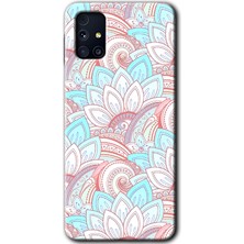 Gramaphone Galaxy M31S Kılıf Hd Desen Baskılı Arka Kapak + Kırılmaz Cam - Çin Mandala 1