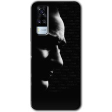 Gramaphone Vivo Y51A Kılıf Hd Desen Baskılı Arka Kapak + Kırılmaz Cam - Atam Izindeyiz