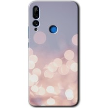 Gramaphone Huawei Y9 Prime 2019 Kılıf Hd Desen Baskılı Arka Kapak - Blur Lights