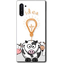 Gramaphone Galaxy Note 10 Kılıf Hd Desen Baskılı Arka Kapak - Idea Lamp