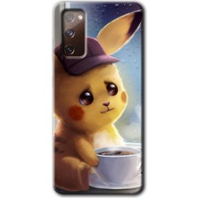 Gramaphone Galaxy S20 Fe Kılıf Hd Desen Baskılı Arka Kapak - Üzgün Pikaçu