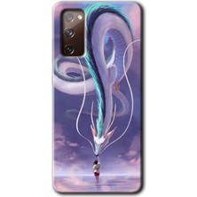 Gramaphone Galaxy S20 Fe Kılıf Hd Desen Baskılı Arka Kapak - Dragon Snake