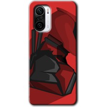 Gramaphone Poco F3 Kılıf Hd Desen Baskılı Arka Kapak + Esnek Nano Cam - Deadpool