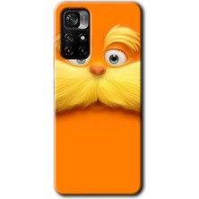 Gramaphone Redmi Note 11T Kılıf Hd Desen Baskılı Arka Kapak + Esnek Nano Cam - Garfield
