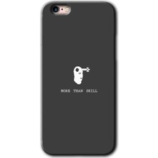 Gramaphone iPhone 6s Kılıf Hd Desen Baskılı Arka Kapak + Kırılmaz Cam - Headshot