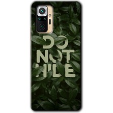Gramaphone Redmi Note 10 Pro Kılıf Hd Desen Baskılı Arka Kapak - Do Not Hide