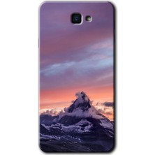 Gramaphone Galaxy J7 Prime 2 Kılıf Hd Desen Baskılı Arka Kapak + Kırılmaz Cam - Zirve
