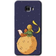 Gramaphone Galaxy C9 Pro Kılıf Hd Desen Baskılı Arka Kapak - Küçük Prens