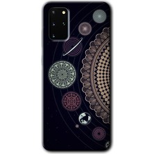 Gramaphone Galaxy S20 Plus Kılıf Hd Desen Baskılı Arka Kapak - Gezegen Döngüsü