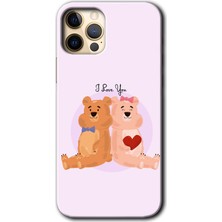 Gramaphone iPhone 11 Pro Kılıf Hd Desen Baskılı Arka Kapak + Kırılmaz Cam - Sevgili Ayıcık