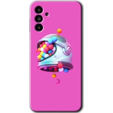 Gramaphone Galaxy M23 Kılıf Hd Desen Baskılı Arka Kapak - Uzay Başlığı