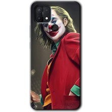 Gramaphone Oppo A15 Kılıf Hd Desen Baskılı Arka Kapak + Esnek Nano Cam - Reel Joker