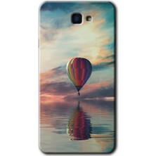 Gramaphone Galaxy J7 Prime Kılıf Hd Desen Baskılı Arka Kapak + Kırılmaz Cam - Zeplin
