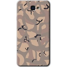 Gramaphone Galaxy J7 Prime Kılıf Hd Desen Baskılı Arka Kapak + Kırılmaz Cam - Kamuflaj 6