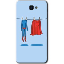 Galaxy J7 Prime Kılıf Hd Desen Baskılı Arka Kapak + Kırılmaz Cam - Izin Günü