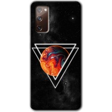 Gramaphone Galaxy S20 Fe Kılıf Hd Desen Baskılı Arka Kapak + Kırılmaz Cam - Kızıl Gezegen