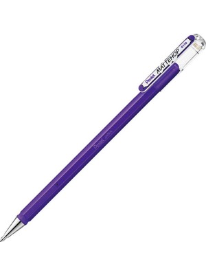 Pentel Mattehop Canlı Renkler Jel Kalem 1.0 mm Violet