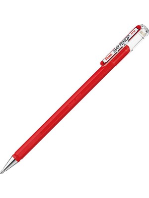 Pentel Mattehop Canlı Renkler Jel Kalem 1.0 mm Red