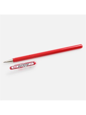 Pentel Mattehop Canlı Renkler Jel Kalem 1.0 mm Red