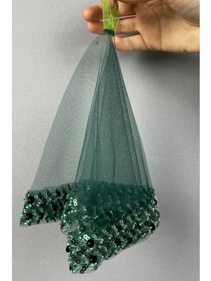 Hayalperest Boncuk Su Vip Model Boncuklu Gelin Halay Mendili 1 Adet