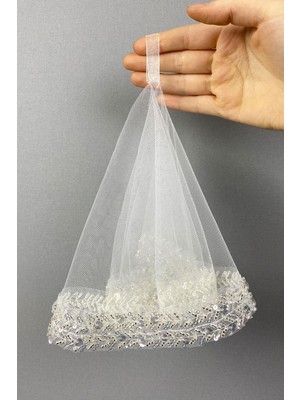 Hayalperest Boncuk Su Vip Model Boncuklu Gelin Halay Mendili 5 Adet