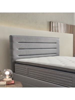 Yataş Bedding Supreme Pedic Yatak - Baza - Başlık Set -Mavi 140 x 190 cm