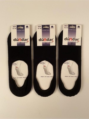 Dündar Erkek Penye Babet Çorap - 8207 - 3'lü Paket