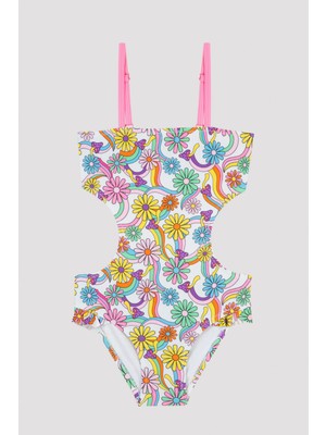 Penti Kız Çocuk Wavy Mayokini