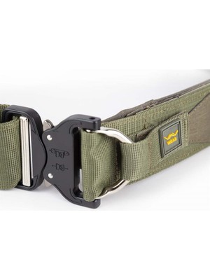 VAV Wear Outdoor Taktik Kemer Dayanıklı Polyester Sık Dokuma Çelik Tokalı BTAC01