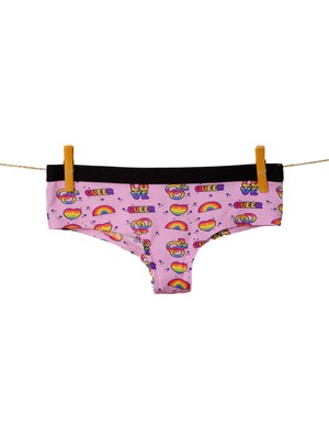 hippopants Mikromodal Cheeky Rainbow Rave