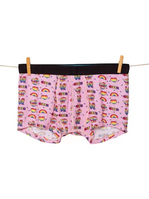 hippopants Mikromodal Boxer Rainbow Rave