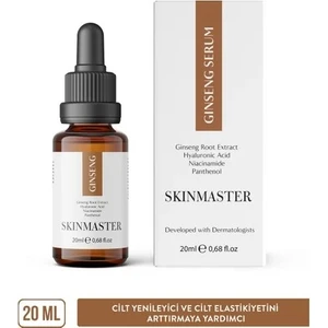 Skınmaster Cilt Yenilenmesine ve Tazelenmesine  Ginseng Serum ( Ginseng Özü  %5 + Niacinamide + Ha)