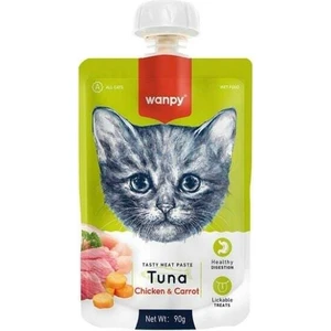 Taze Ton Balıklı ve Tavuklu Kedi Et Ezmesi 90 gr