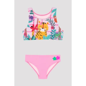 Kız Çocuk Forest Halter Bikini Takımı