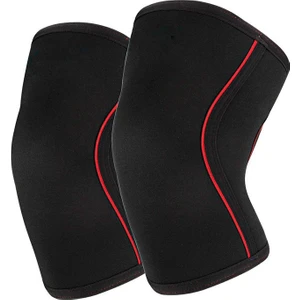Shining Stars Kadın Erkek Gençler 7mm Neopren Spor Kneepads Sıkıştırma Halter Basınçlı Crossfit Eğitim Diz Pedleri (Yurt Dışından)