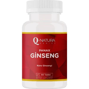 Q Natura Series Ginseng Panax 60 Kapsül