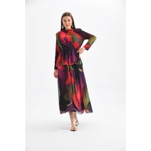 FTZ Women Kadın Likra Tül Takım  Mor 30419