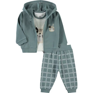 Kız Bebek 3'lü Takım 3-18 Ay Yeşil