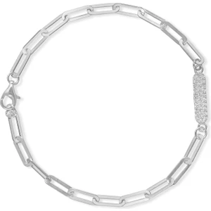 Joy of Jade Briella Bileklik 1 Mikron Rodyum Kaplama (925 Ayar Gümüş Üzerine) Zirkonyum