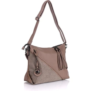16595 Kadın Omuz Askılı Çanta Bej