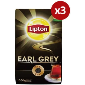 3 Adet Lipton Earl Grey Dökme Çay 1000GR