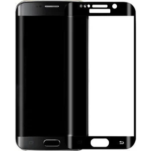 Samsung Galaxy S6 Edge ile Uyumlu Şeffaf Esnek Kavisli Ekranı Tam Kaplayan Pet Ekran Koruyucu