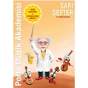 Porte Müzik Eğitim Yayınları Porte Müzik Akademisi Sarı Defter 1-4