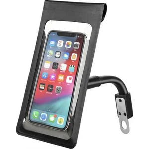 Polham Kamera Bölümlü Su Geçirmez Dikiz Aynasına Takılan Bisiklet, Motosiklet Telefon Tutucu